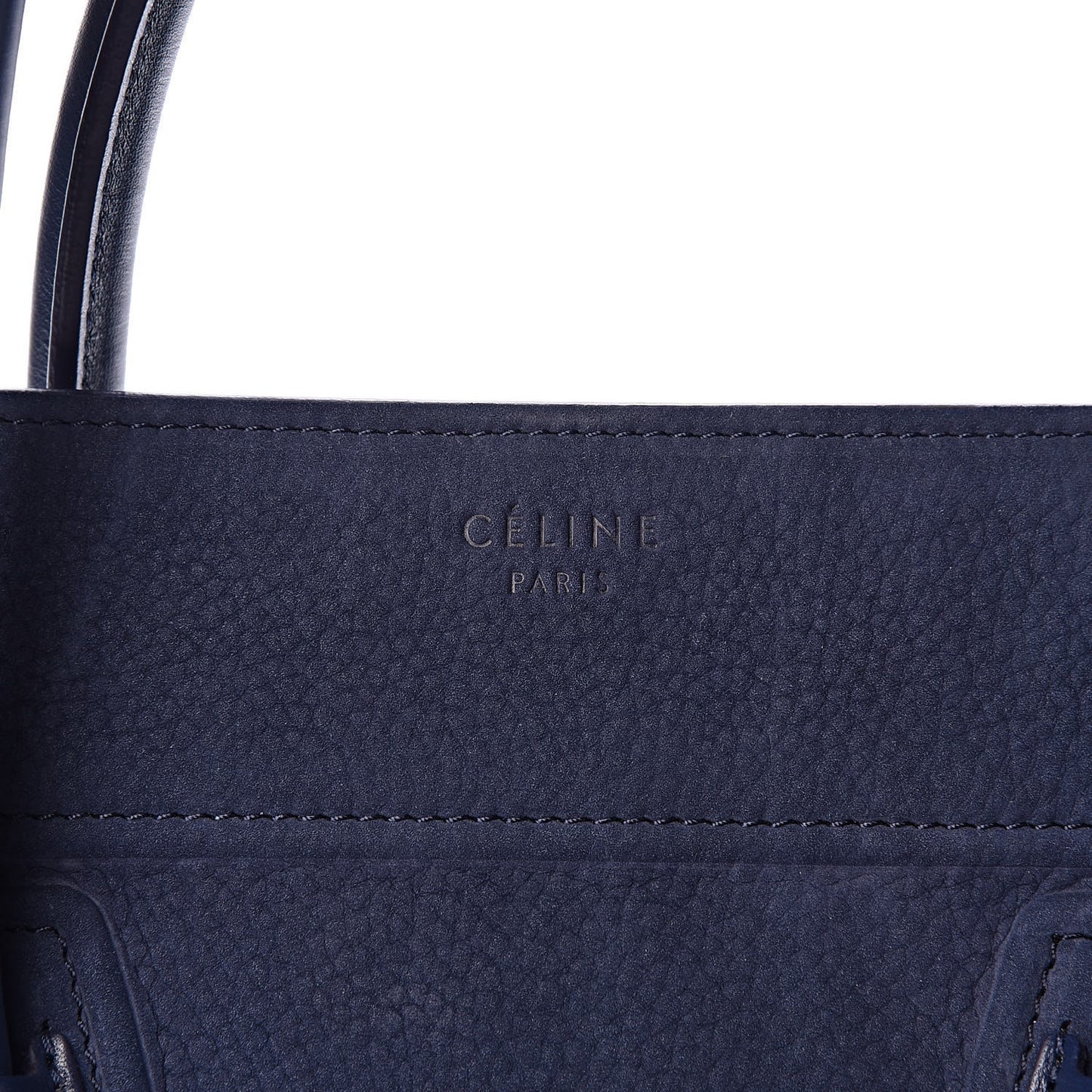 Nubuck Calfskin Medium Phantom Luggage Navy Blue