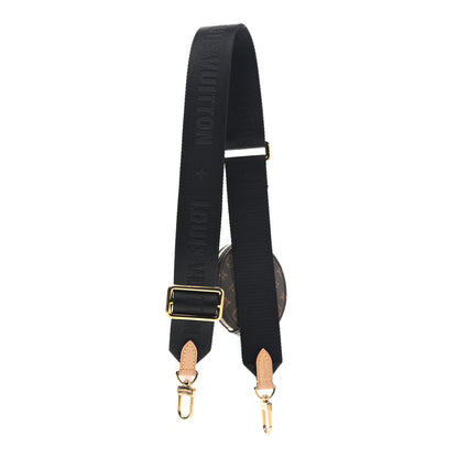 Louis Vuitton Monogram Multi Pochette Accessories Bandouliere Shoulder Strap Black 2 of 5