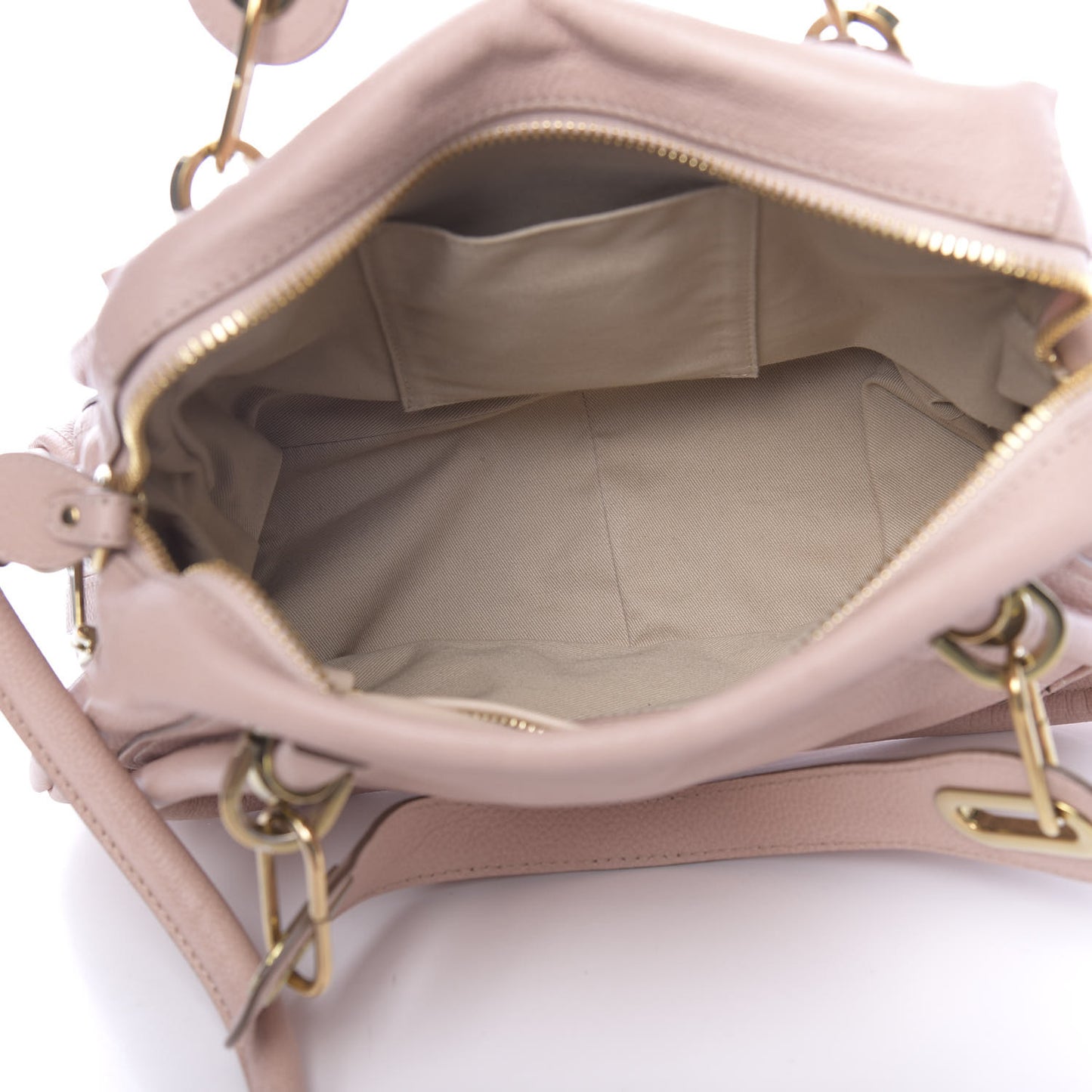 Calfskin Medium Paraty Blush Nude