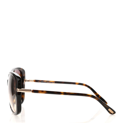 Tom Ford Linda Butterfly Sunglasses TF324 Tortoise 2 of 4