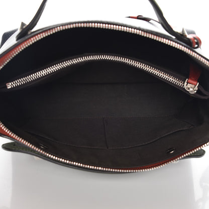 Fendi Vitello Dolce 4 Color Medium By The Way Boston Bag Blue Notte Multicolor 7 of 8