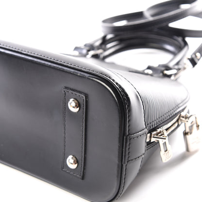 Louis Vuitton Epi Alma BB Black 8 of 12
