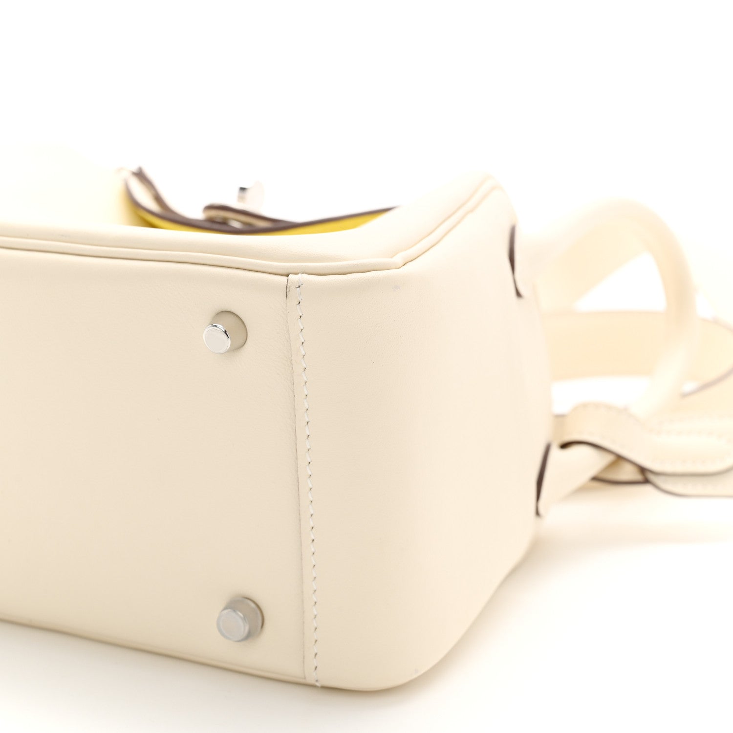 Hermes Swift Verso Mini Lindy 20 Nata Lime 10 of 11