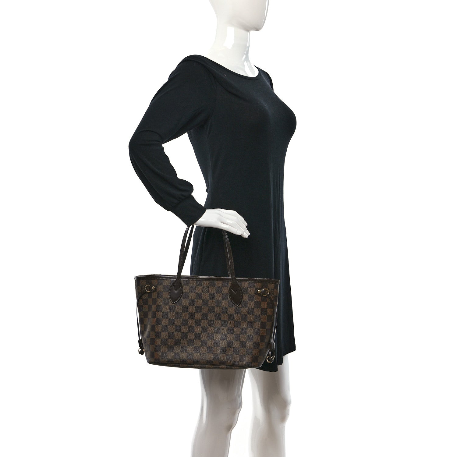 Louis Vuitton Damier Ebene Neverfull PM 2 of 10