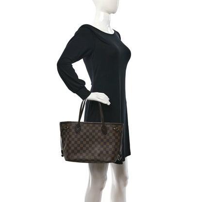Louis Vuitton Damier Ebene Neverfull PM 2 of 10