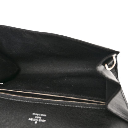 Louis Vuitton Epi Clery Black 5 of 9