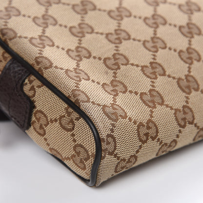 Gucci Monogram Belt Bag Dark Brown 8 of 9