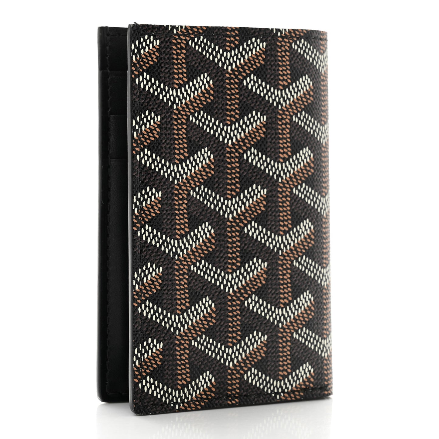 Goyardine Saint Pierre Card Holder Black