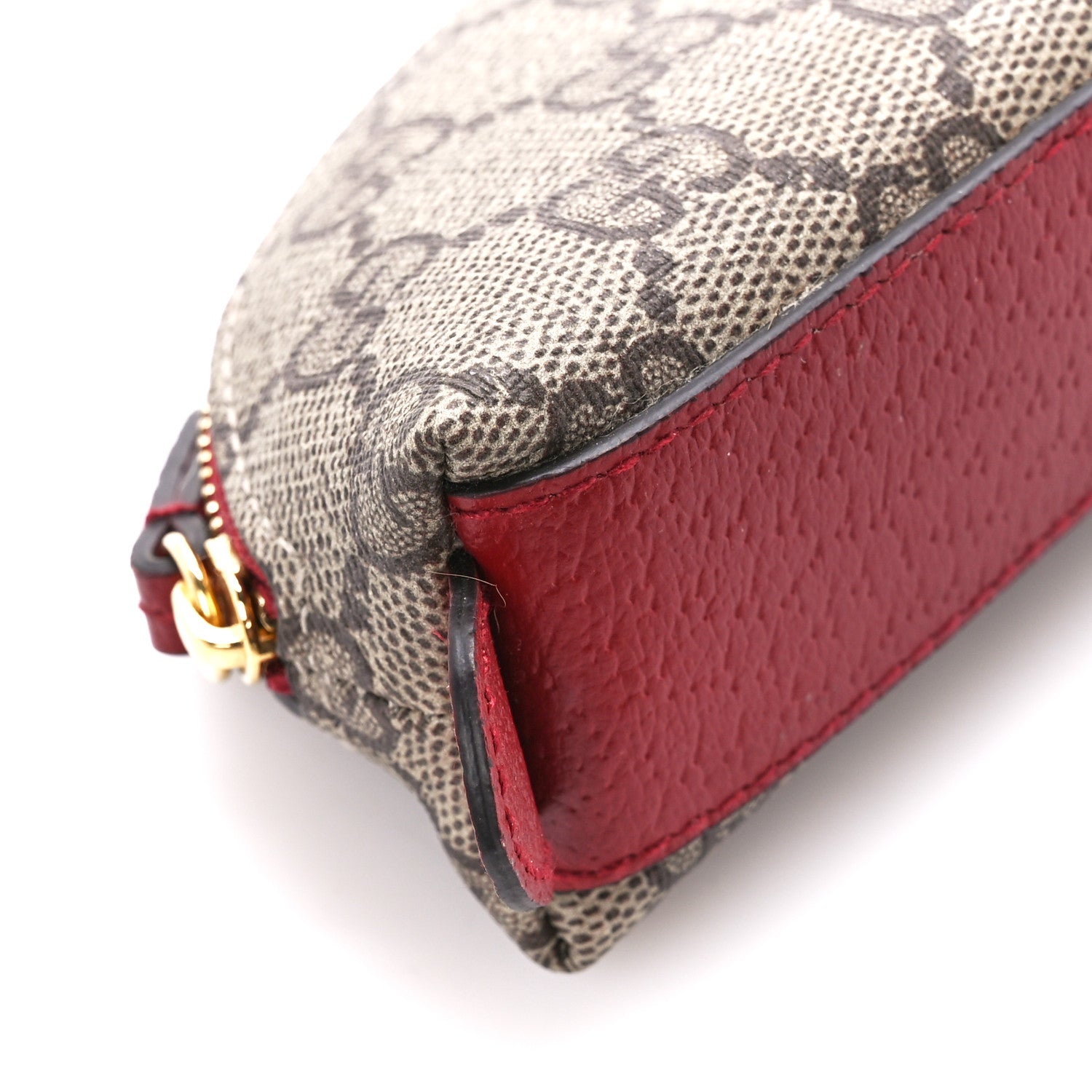 Gucci GG Supreme Monogram Cat Pencil Case Beige Ebony 9 of 10