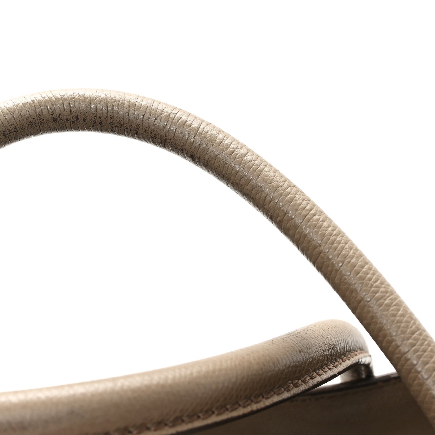 Grained Calfskin Medium Phantom Luggage Taupe