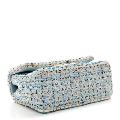 Chanel Tweed Braid Mini Flap Blue White Navy 4 of 12