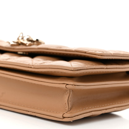 Christian Dior Lambskin Cannage Mini My Dior Bag Beige 10 of 11