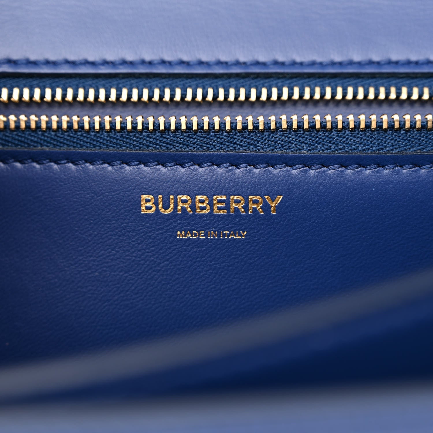 Burberry Calfskin Medium TB Bag Navy 6 of 10