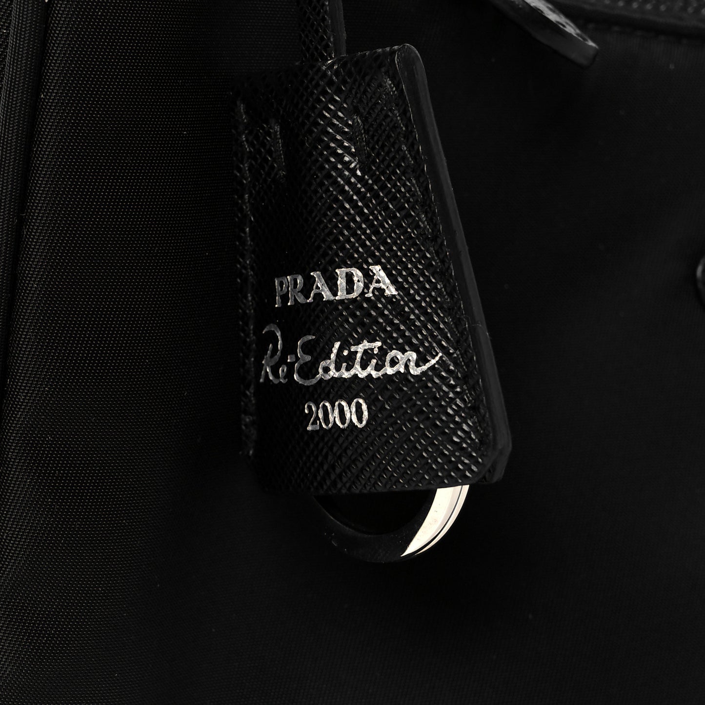 Tessuto Nylon Mini Re-Edition 2000 Bag Black