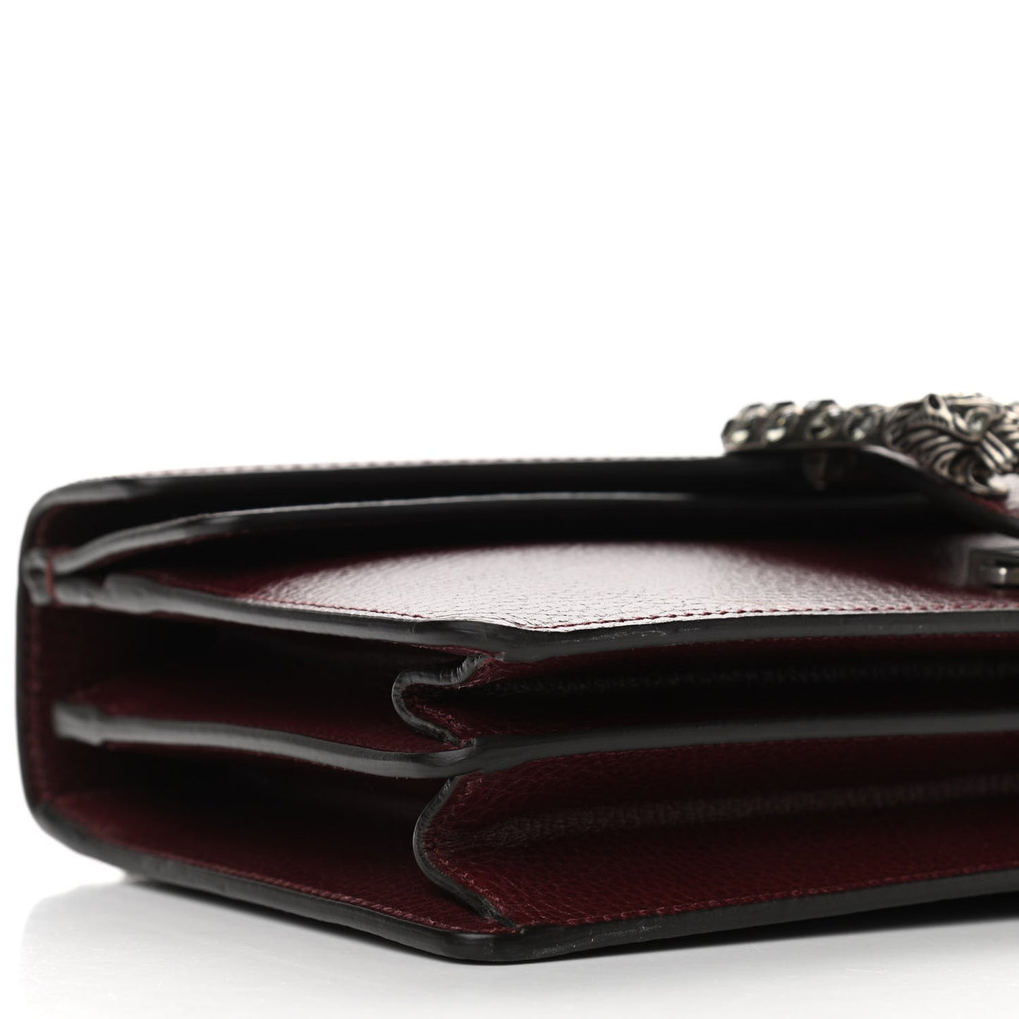 Dollar Calfskin Crystal Small Dionysus Shoulder Bag Vintage Bordeaux