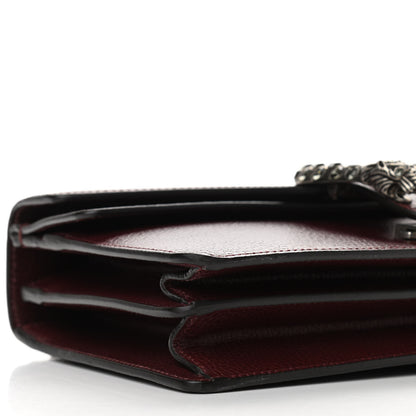 Gucci Dollar Calfskin Crystal Small Dionysus Shoulder Bag Vintage Bordeaux 9 of 10