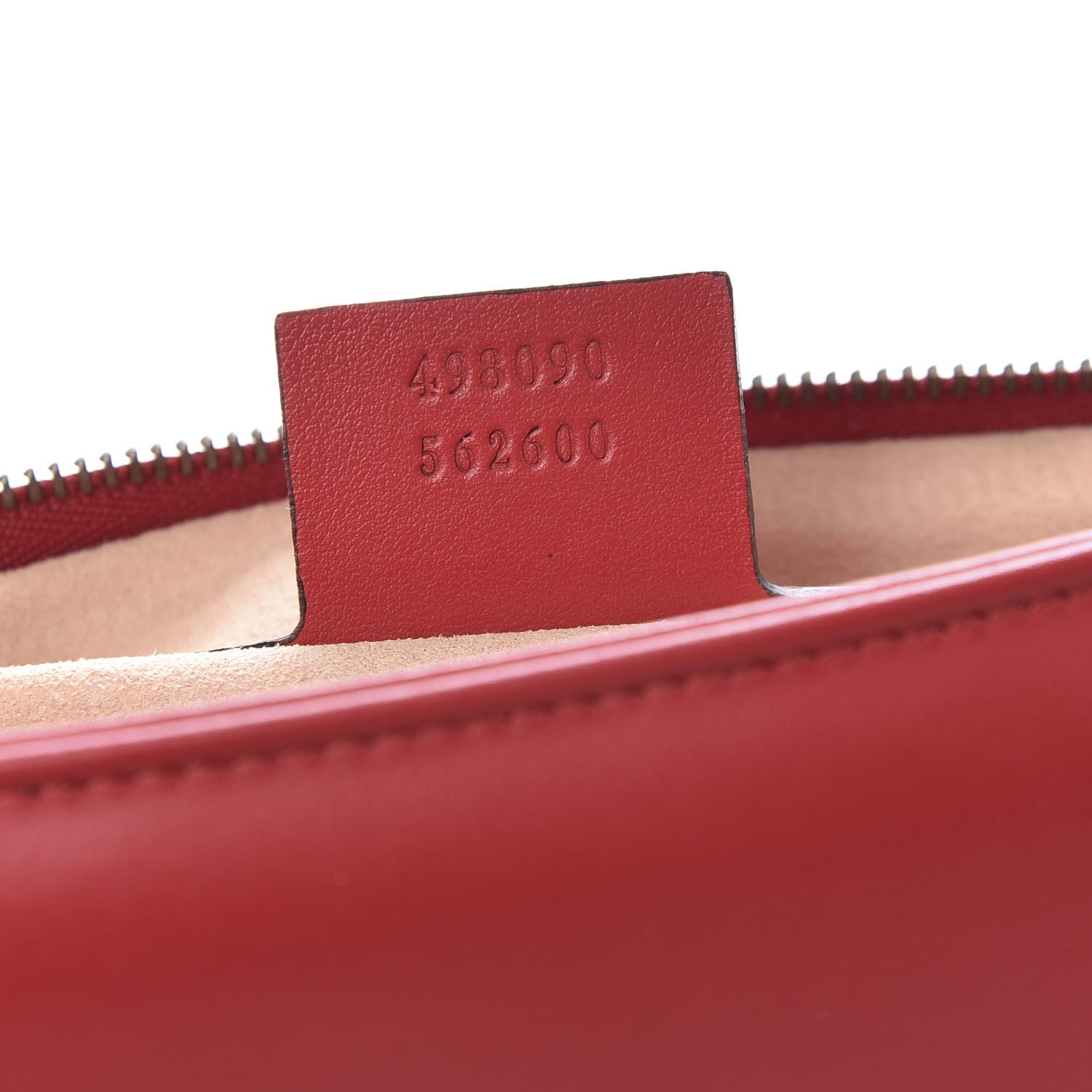 Gucci Calfskin Matelasse Large GG Marmont Shoulder Bag Hibiscus Red 9 of 10