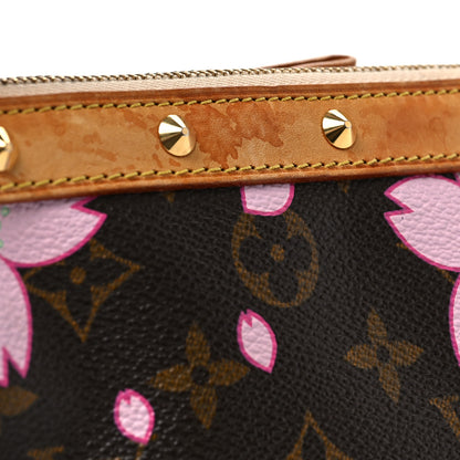 Louis Vuitton Monogram Cherry Blossom Pochette Accessories Brown 9 of 10