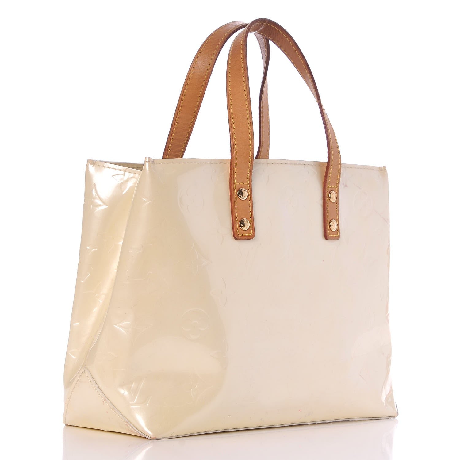 Louis Vuitton Vernis Reade PM Perle 3 of 11