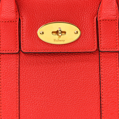 Mulberry Classic Grain Small Bayswater Satchel Scarlet Red 7 of 9