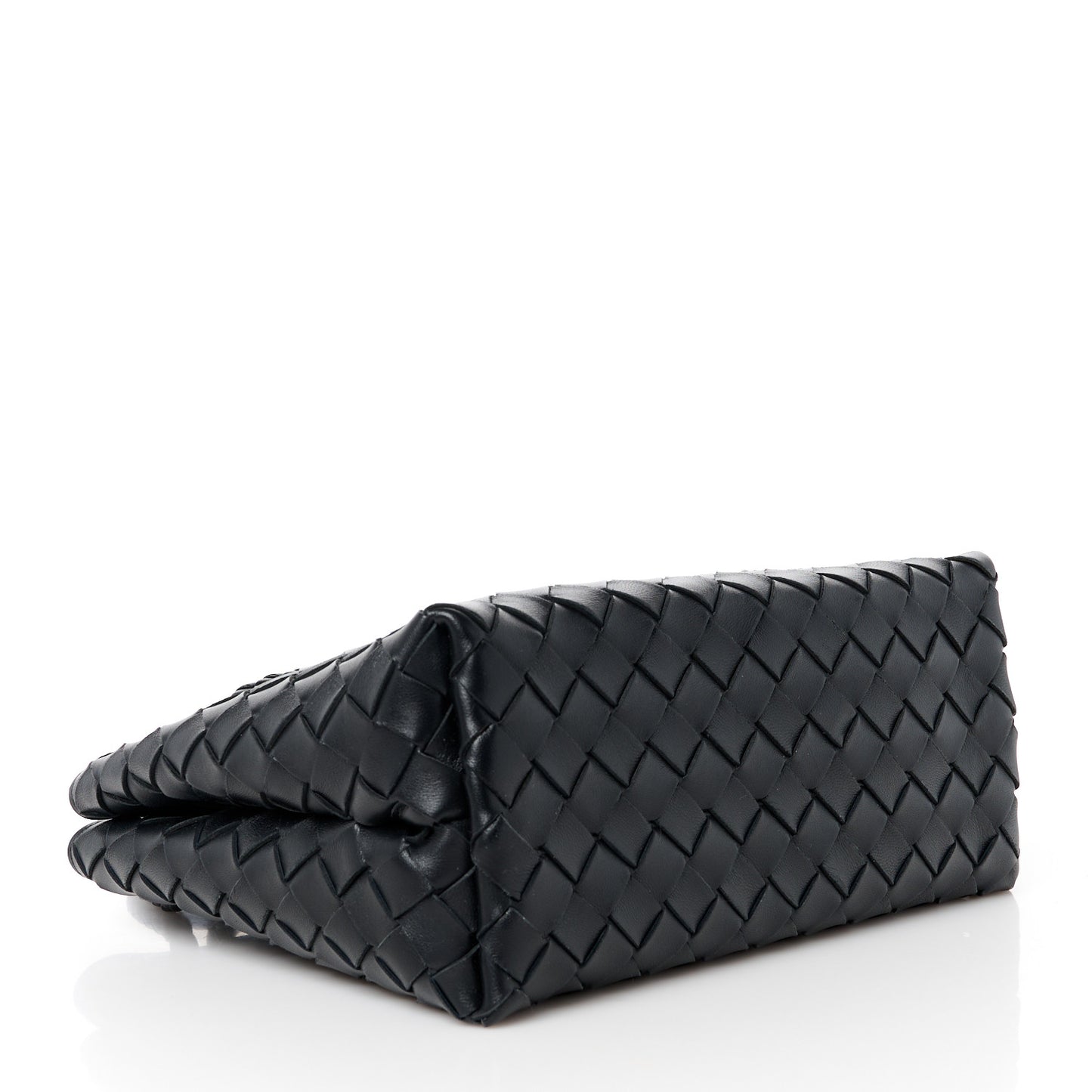 Nappa Intrecciato Small Andiamo Shoulder Bag Black