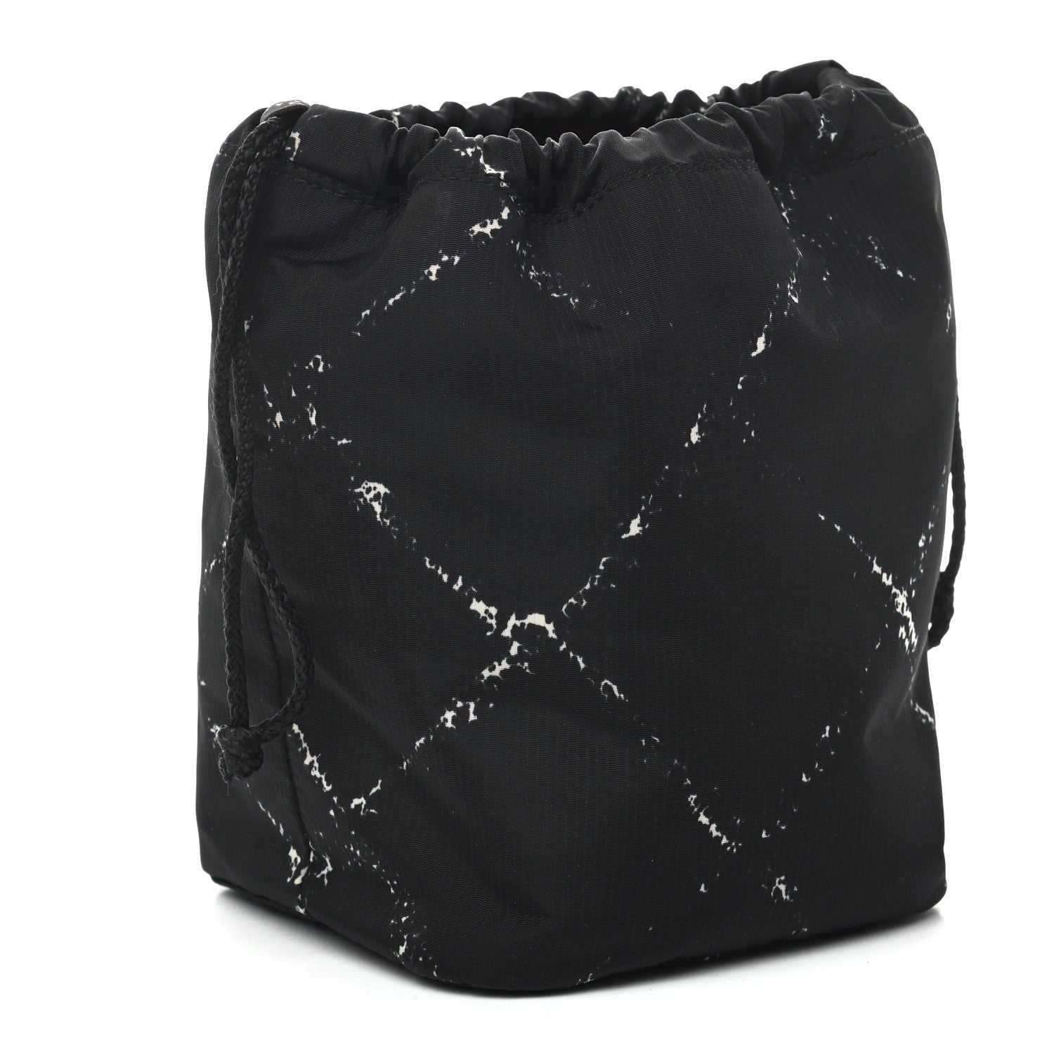 Chanel Nylon Travel Drawstring Bag Black 3 of 6