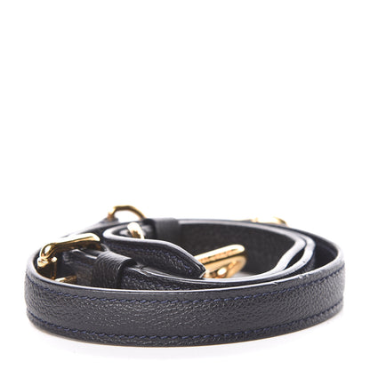 Louis Vuitton Calfskin Shoulder Strap Blue 2 of 4