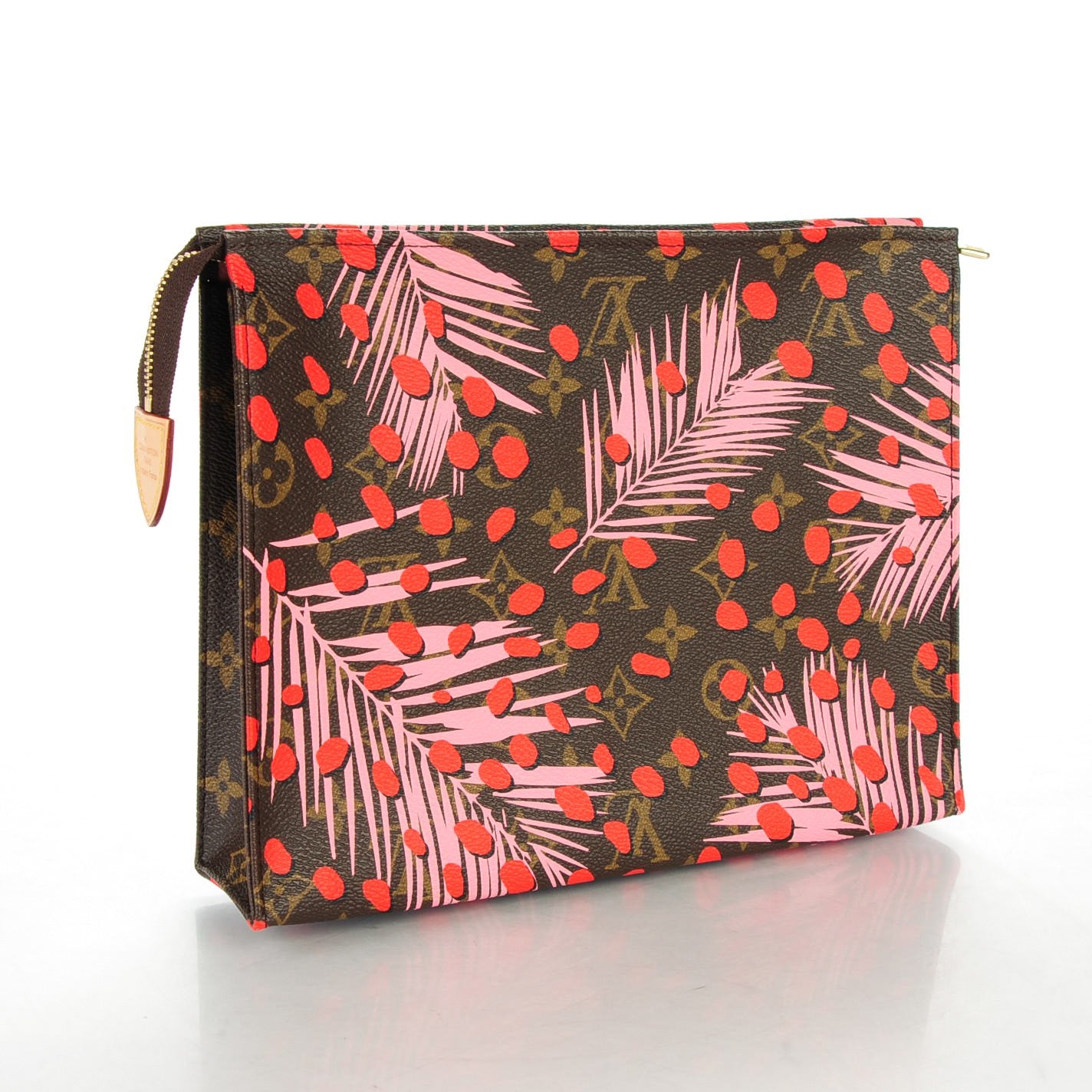 Louis Vuitton Monogram Jungle Dots Toiletry Pouch 26 Sugar Pink Poppy 3 of 7