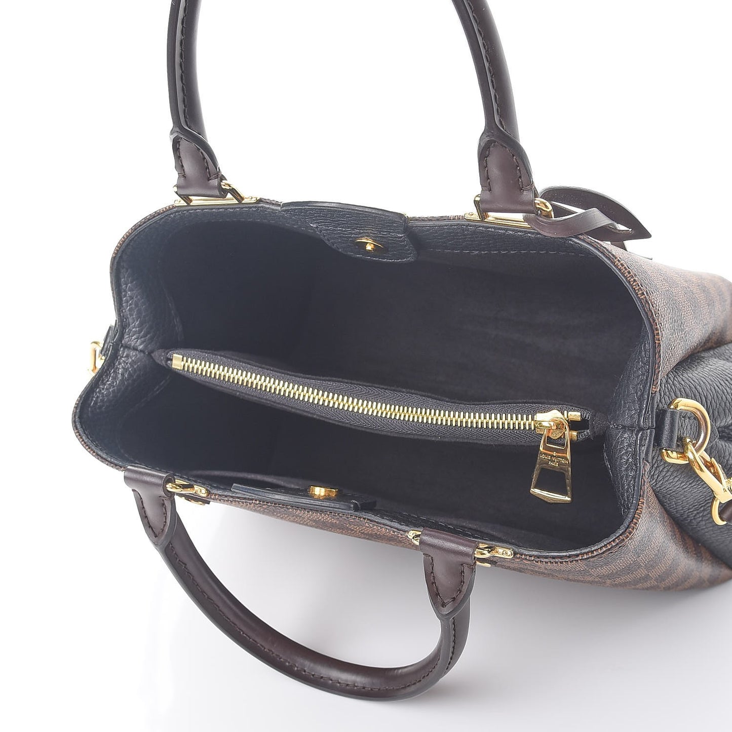 Damier Ebene Cuir Taurillon Brittany Black