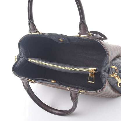 Louis Vuitton Damier Ebene Cuir Taurillon Brittany Black 5 of 7