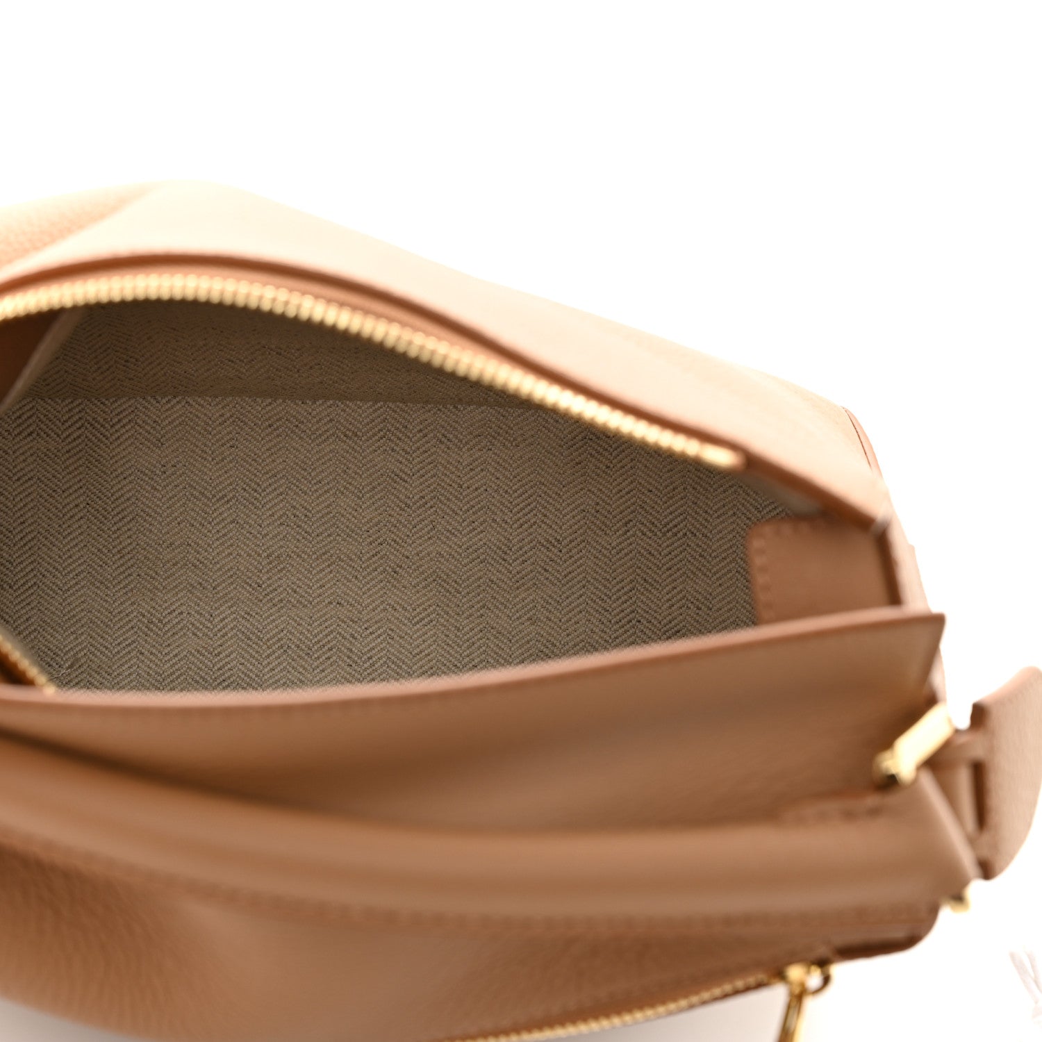 Loewe Grained Calfskin Small Puzzle Edge Bag Toffee 5 of 9