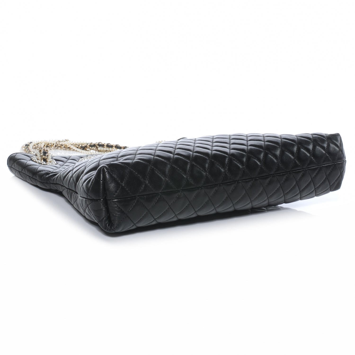 Chanel Lambskin Westminster Pearls Convertible Tote Black 4 of 7