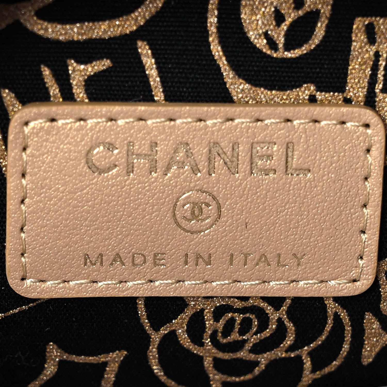 Chanel Metallic Lambskin Quilted Zip Around Classic Coin Purse Gold 8 of 10