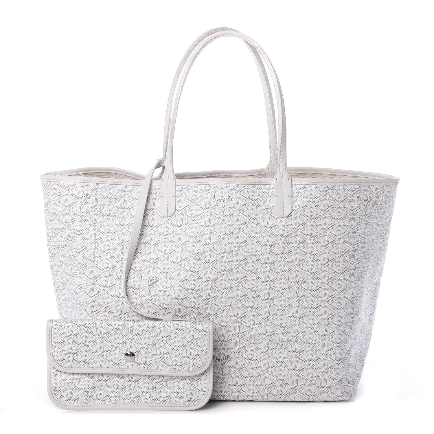 Goyard Goyardine Saint Louis PM White 1 of 8