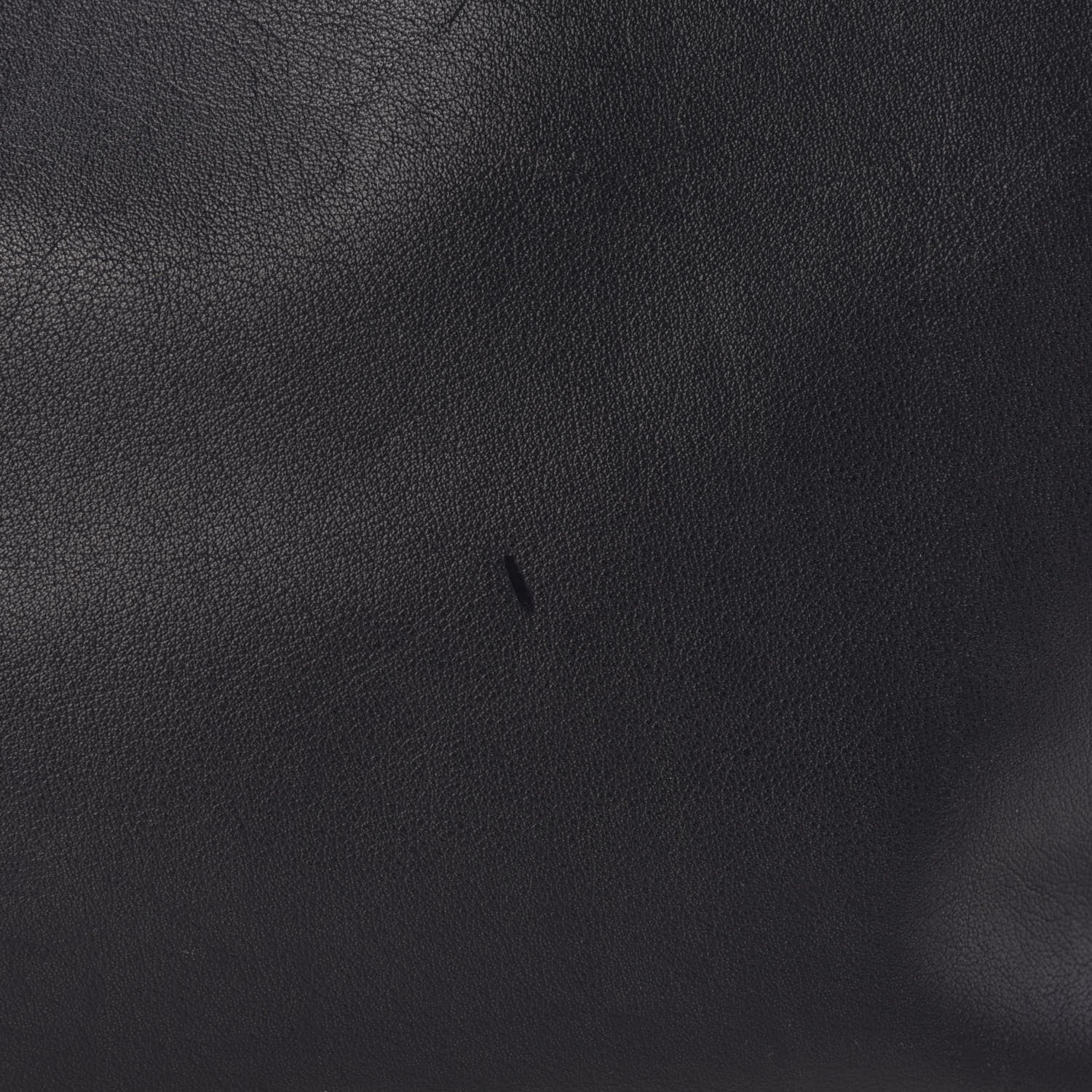 Saint Laurent Calfskin Large Shopping Tote Navy 10 of 20