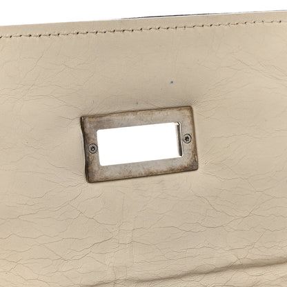 Chanel Lambskin East West Mademoiselle Flap Ivory 15 of 22
