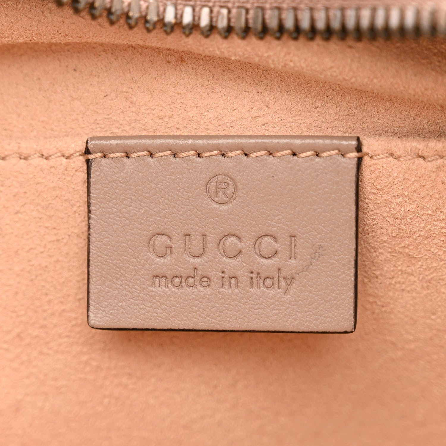 Gucci Calfskin Matelasse Small GG Marmont Chain Shoulder Bag Porcelain Rose 6 of 11