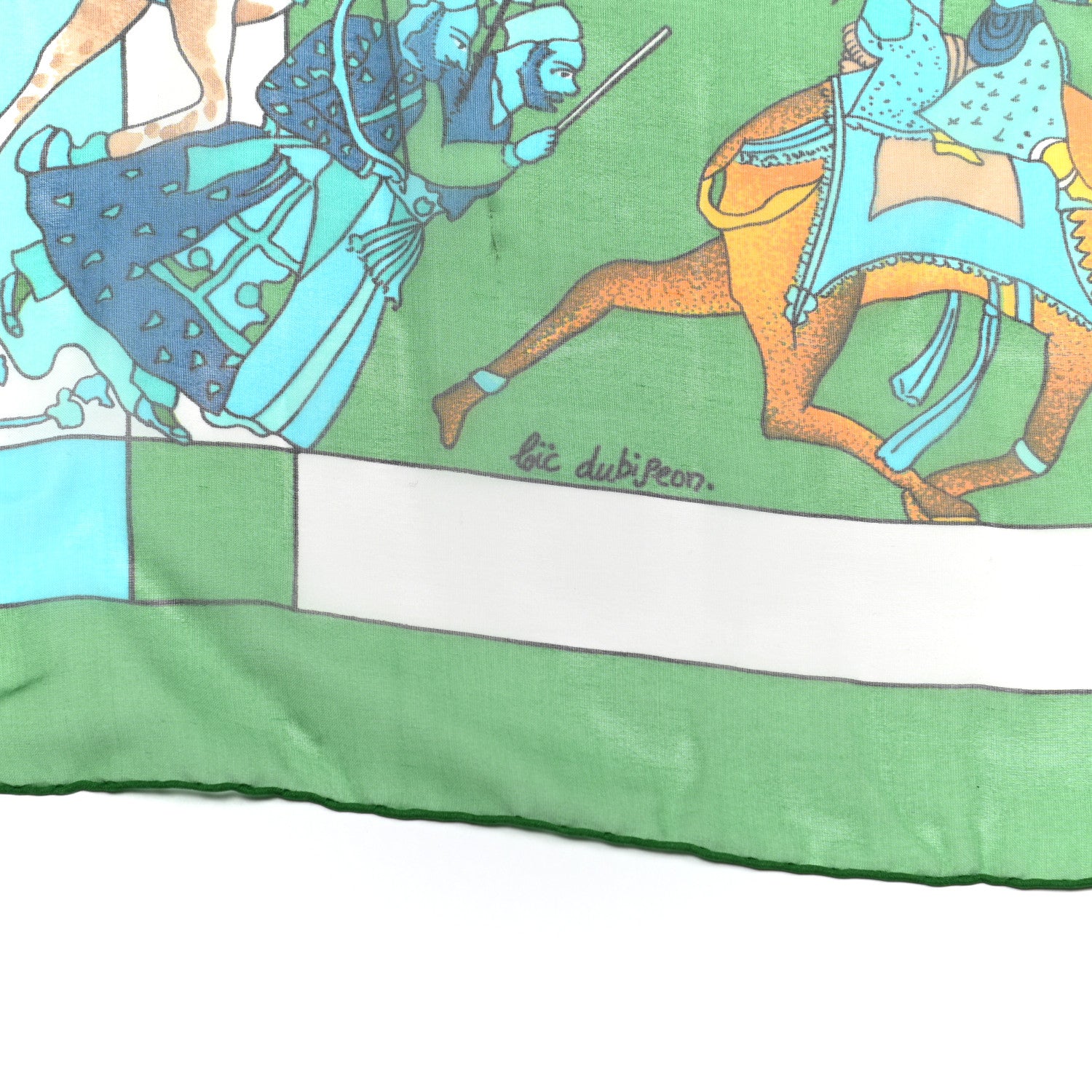 Hermes Mousseline Silk Fantaisies Indiennes Shawl 140 6 of 6