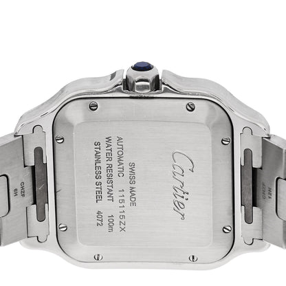 Cartier Stainless Steel 39.8mm Santos De Cartier Automatic Watch 4 of 5