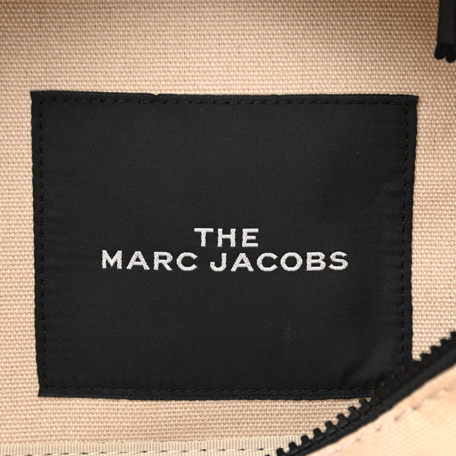 Marc Jacobs Cotton Canvas Medium The Traveler Tote Bag Beige 6 of 15