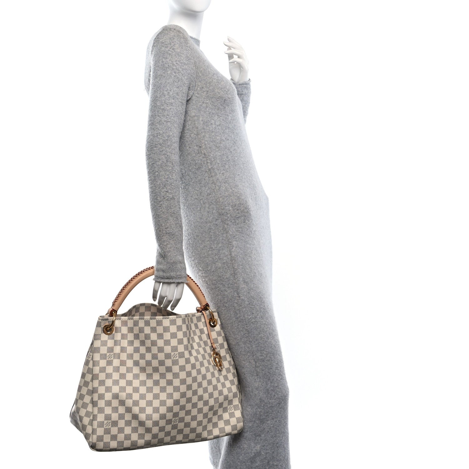 Louis Vuitton Damier Azur Artsy MM 2 of 9