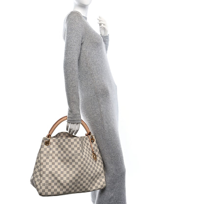 Louis Vuitton Damier Azur Artsy MM 2 of 9