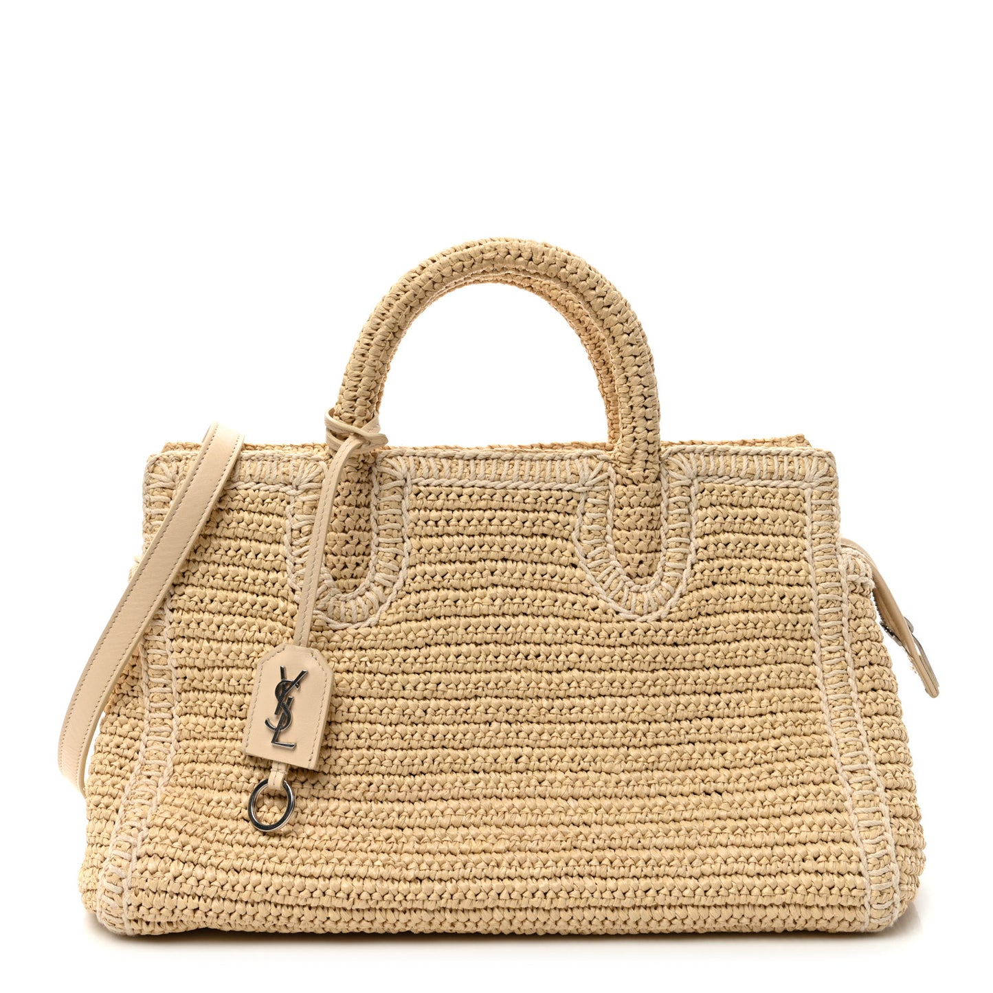 Raffia Small Rive Gauche Cabas Naturale