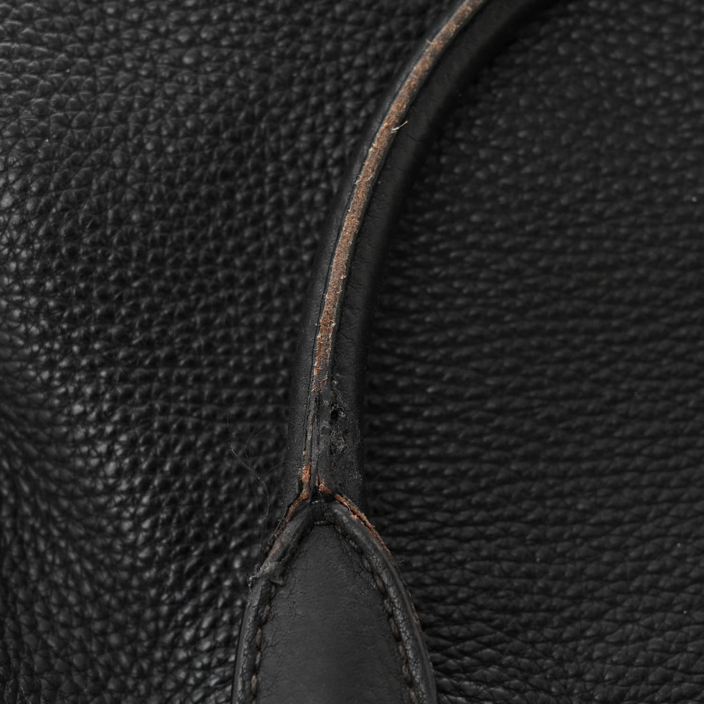 Vitello Daino Shopping Satchel Black