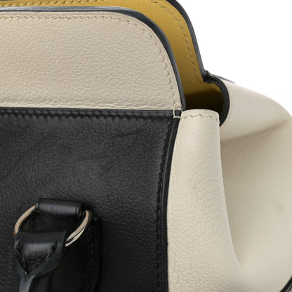 Hermes Evercolor Tri-Color Toolbox 20 White Black Jaune Poussin 19 of 24