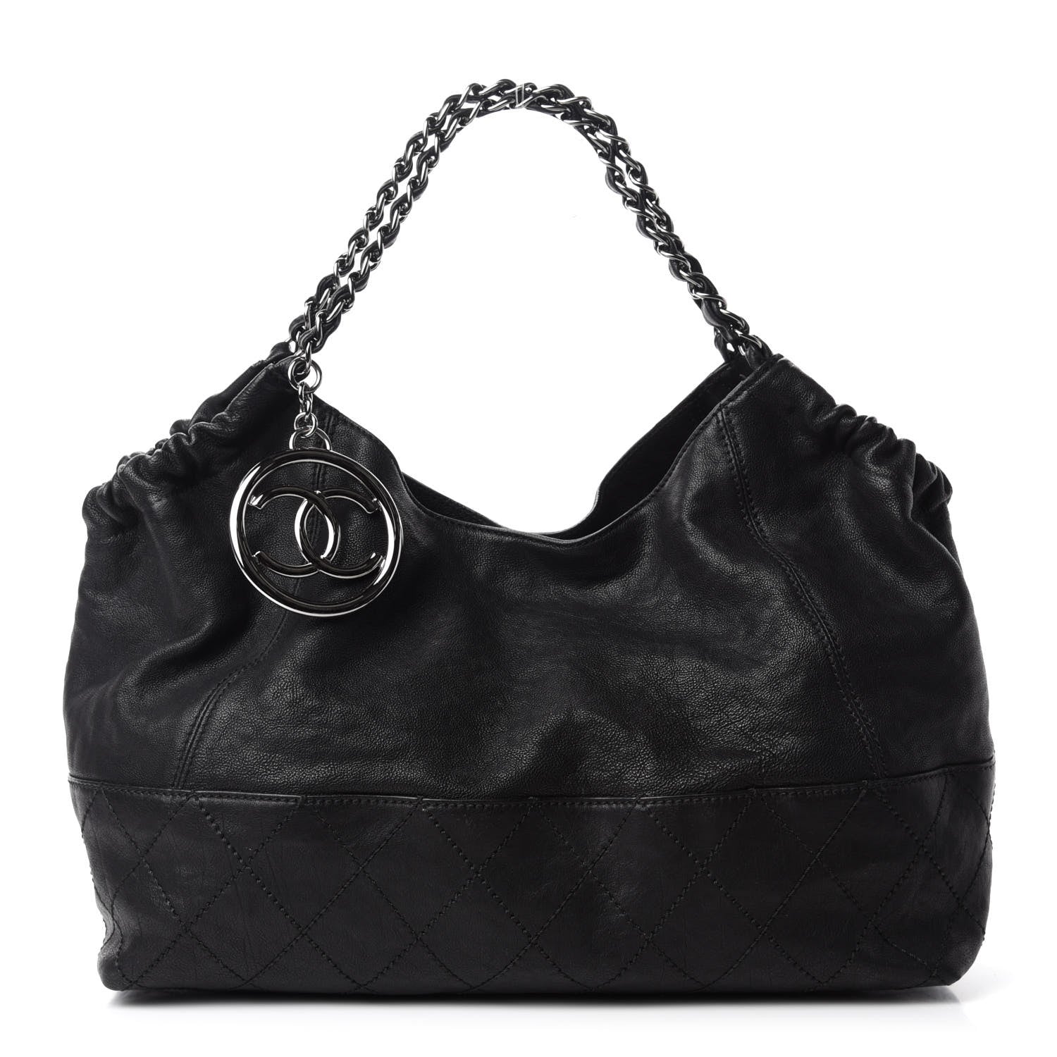 Chanel Calfskin Baby Coco Cabas Black 3 of 11
