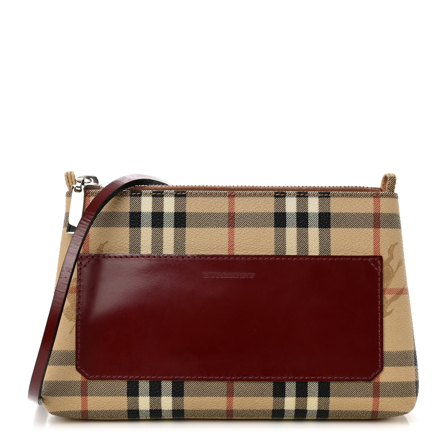 Haymarket Check Shoulder Bag Red