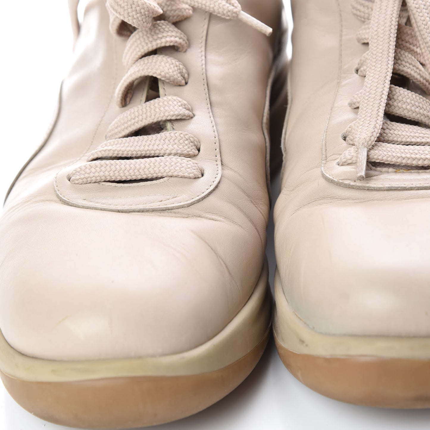 Calfskin Sneakers 8 Beige