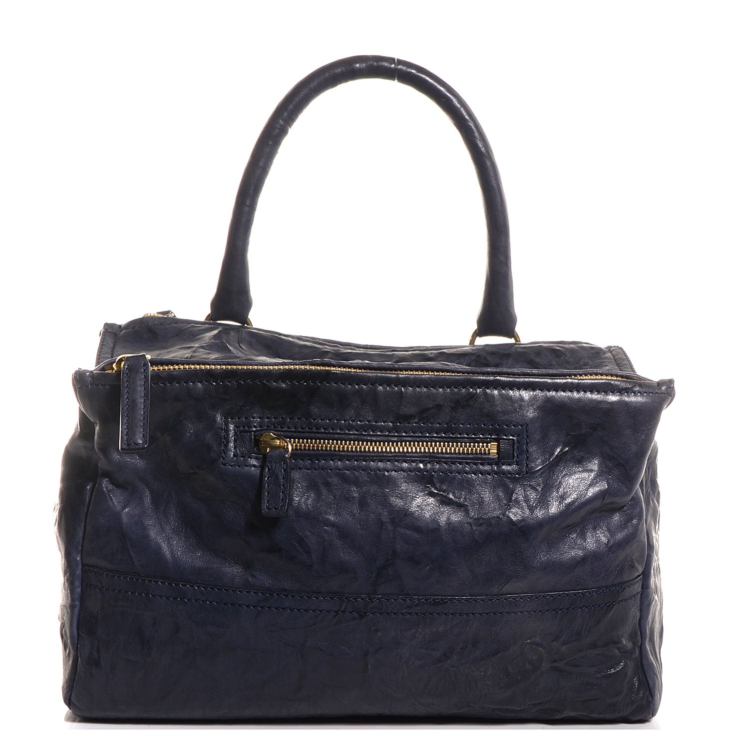 Givenchy Tumbled Sheepskin Medium Pandora Navy 1 of 10