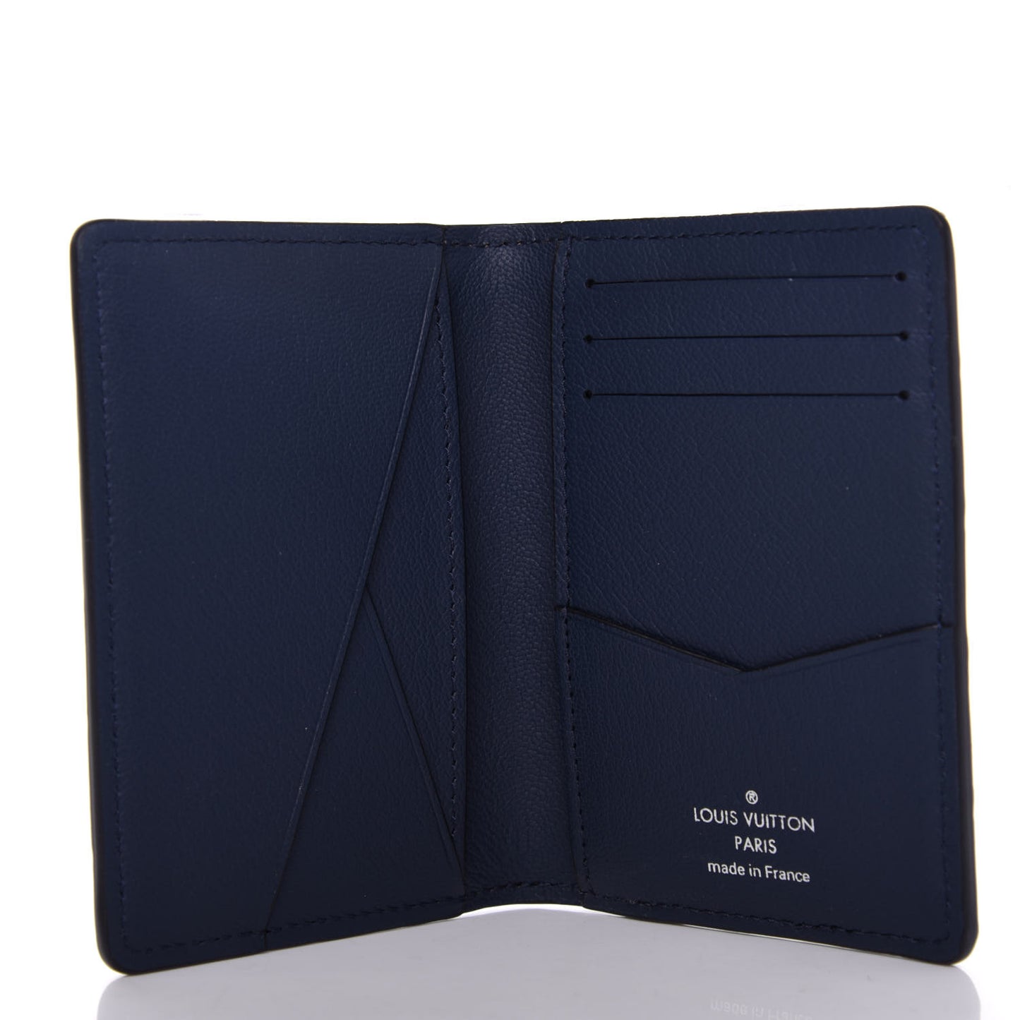 Crocodile Pocket Organizer Navy Blue